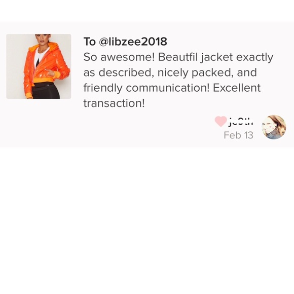 Adidas Stella Sport Puffer Jacket Orange NWT - Picture 3 of 8